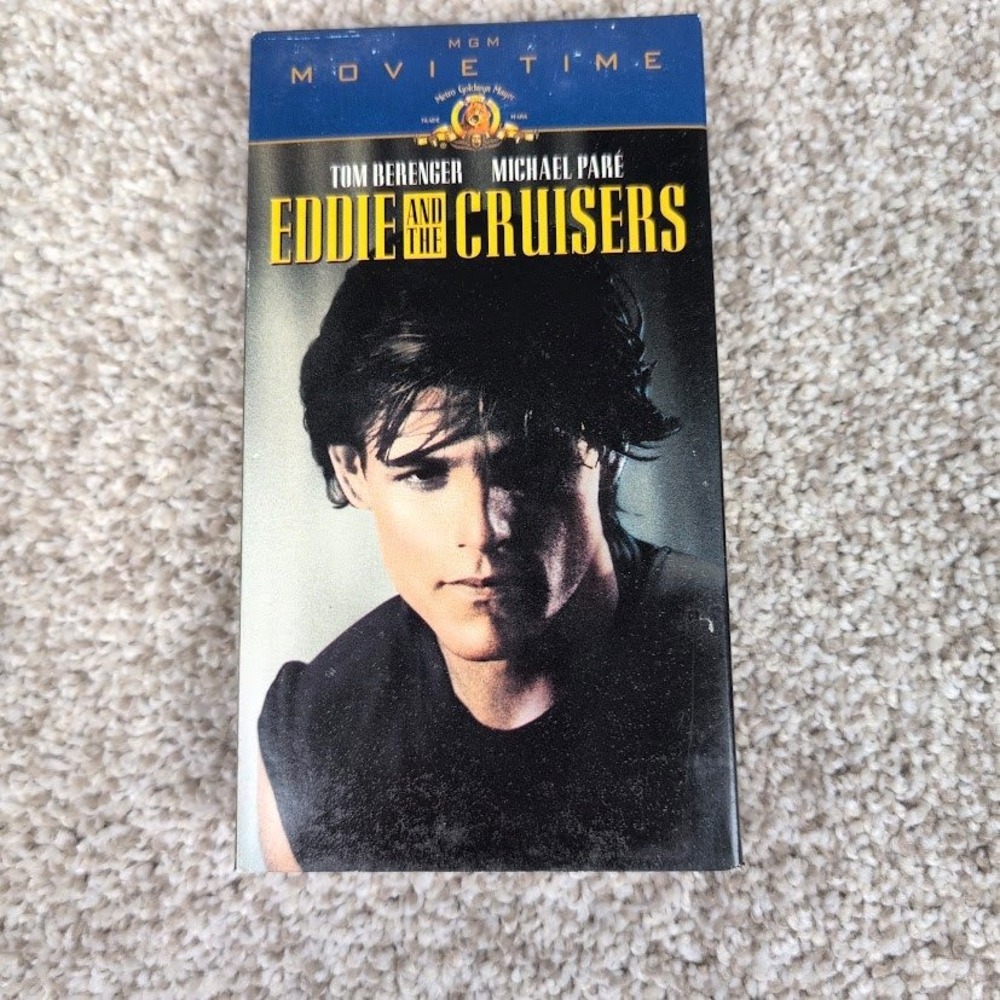 Eddie and the Cruisers VHS Movie Film Tom‎ Berenger Michael Pare MGM